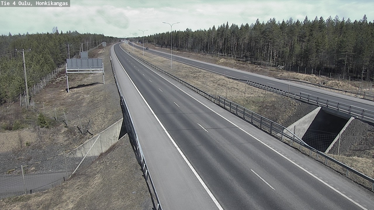 Kelikamerat Kuva Tie 4 Oulu, Honkikangas, Oulu, Pohjois-Pohjanmaa