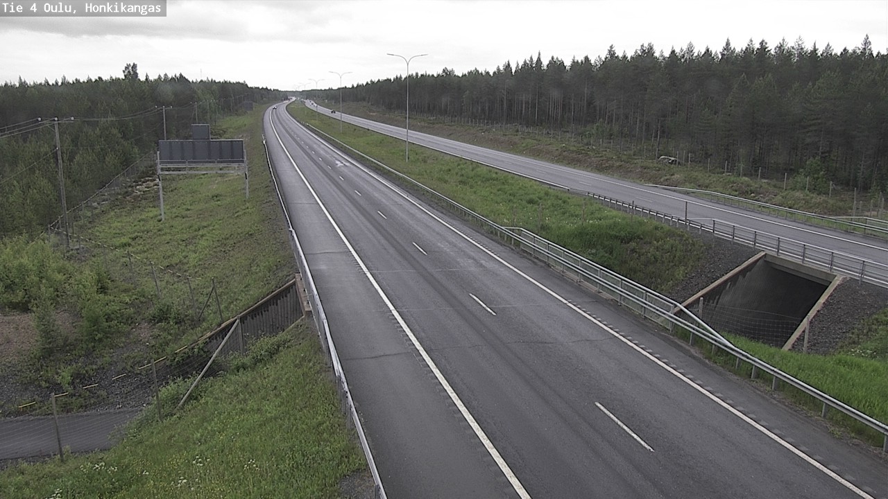 Kelikamerat Kuva Tie 4 Oulu, Honkikangas, Oulu, Pohjois-Pohjanmaa