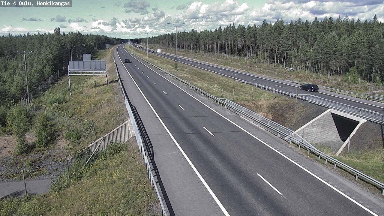 Kelikamerat Kuva Tie 4 Oulu, Honkikangas, Oulu, Pohjois-Pohjanmaa