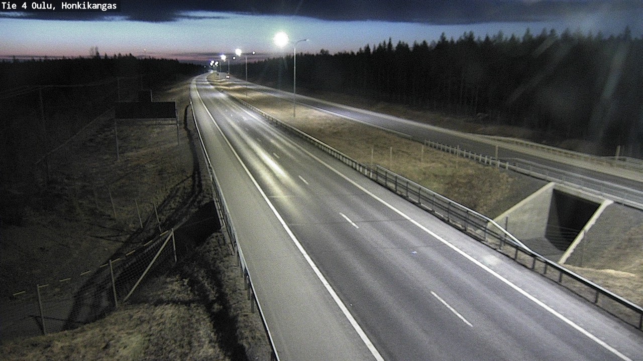 Kelikamerat Kuva Tie 4 Oulu, Honkikangas, Oulu, Pohjois-Pohjanmaa