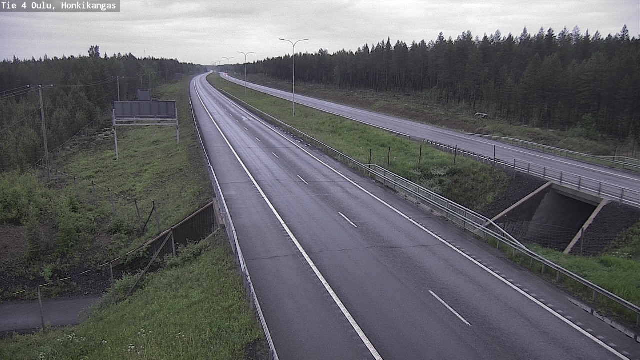 Kelikamerat Kuva Tie 4 Oulu, Honkikangas, Oulu, Pohjois-Pohjanmaa