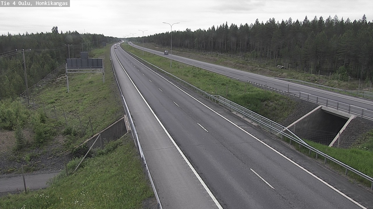 Kelikamerat Kuva Tie 4 Oulu, Honkikangas, Oulu, Pohjois-Pohjanmaa