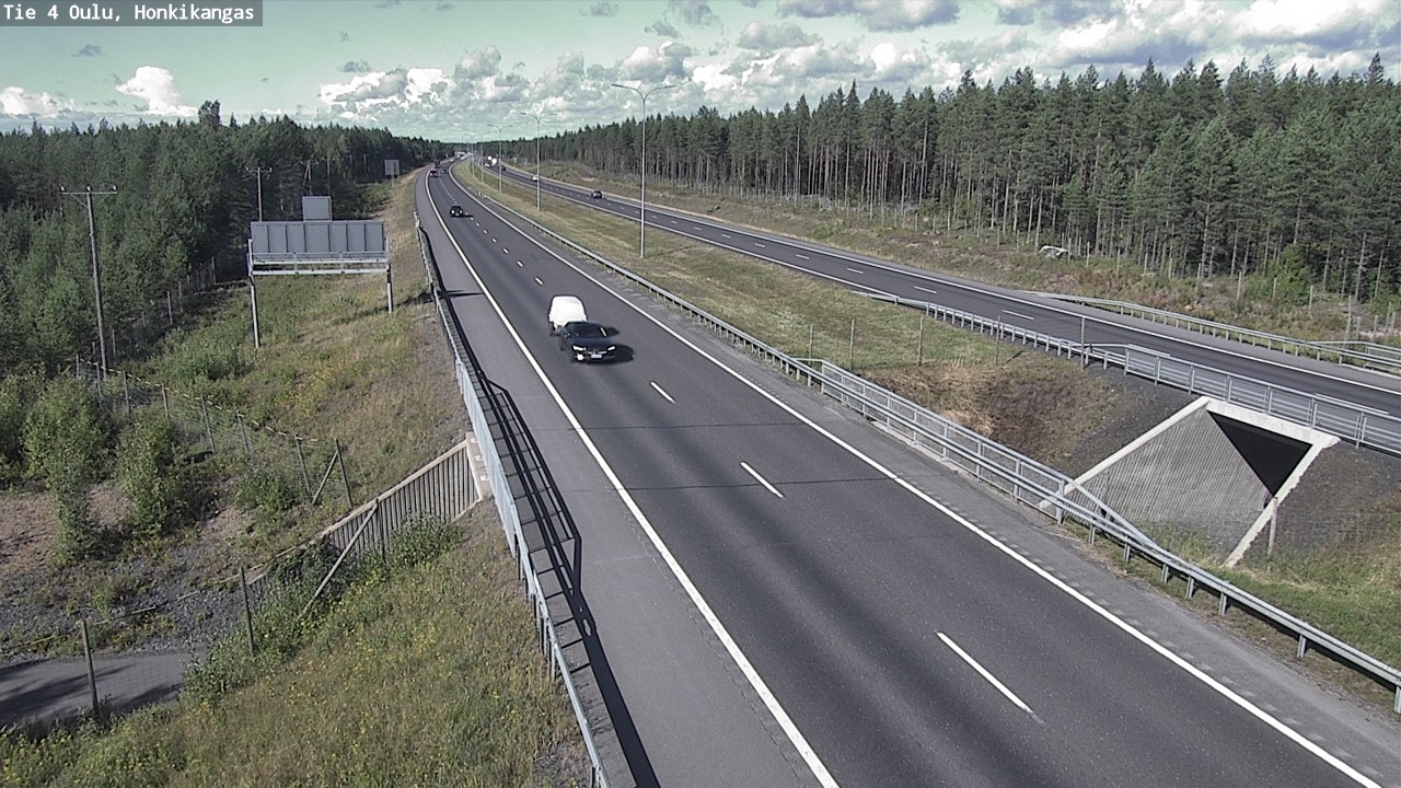 Kelikamerat Kuva Tie 4 Oulu, Honkikangas, Oulu, Pohjois-Pohjanmaa