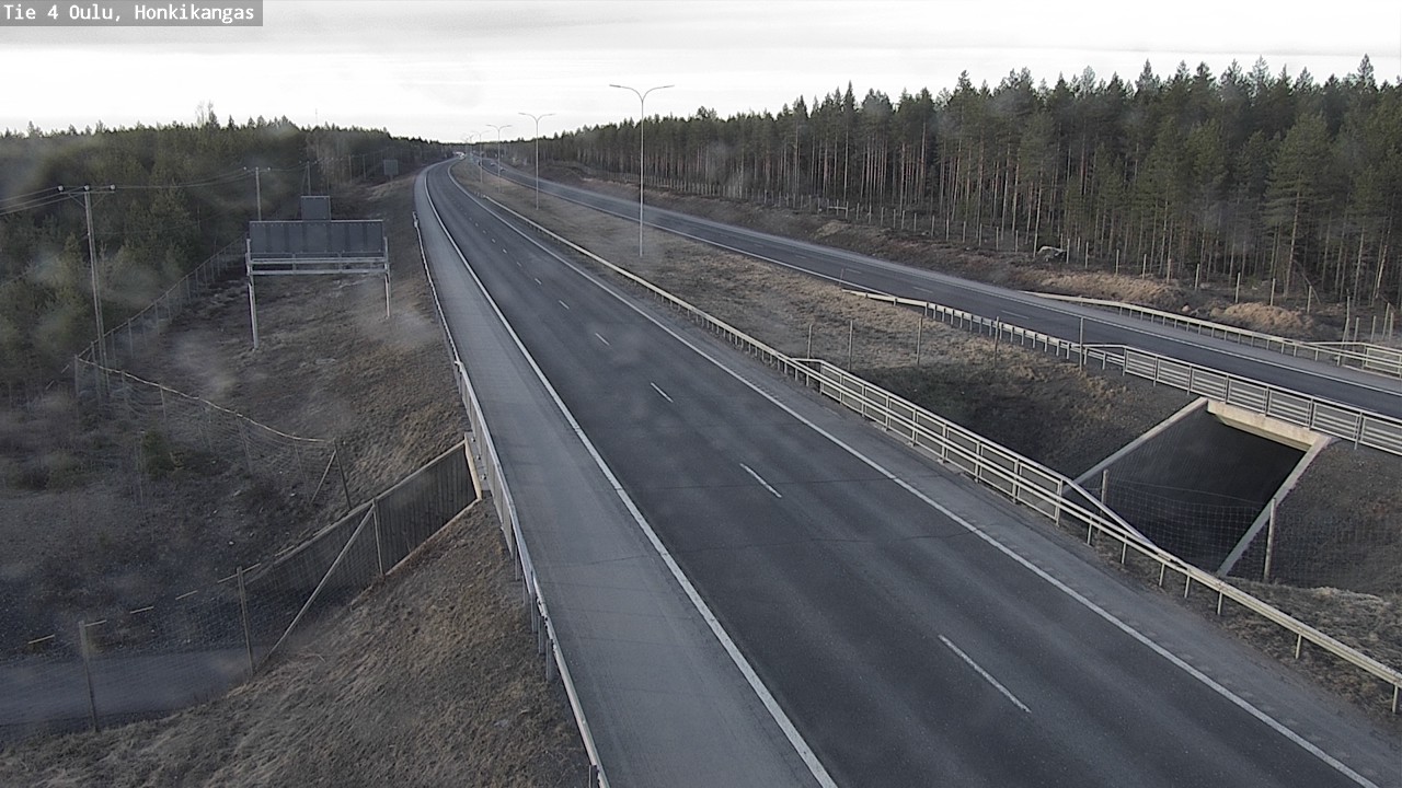Kelikamerat Kuva Tie 4 Oulu, Honkikangas, Oulu, Pohjois-Pohjanmaa