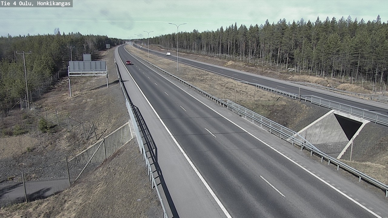 Kelikamerat Kuva Tie 4 Oulu, Honkikangas, Oulu, Pohjois-Pohjanmaa