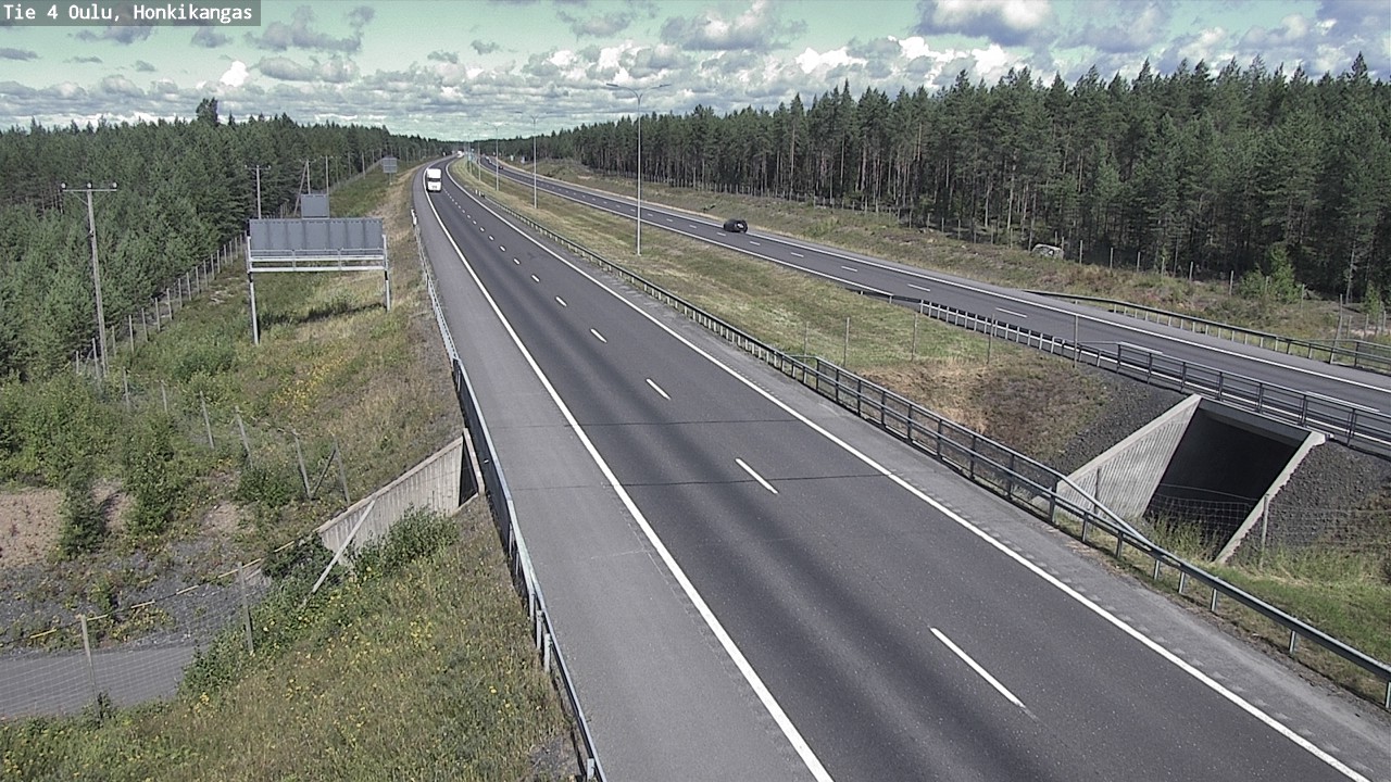 Kelikamerat Kuva Tie 4 Oulu, Honkikangas, Oulu, Pohjois-Pohjanmaa