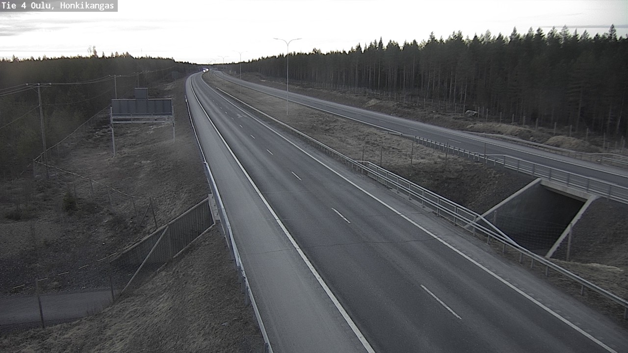 Kelikamerat Kuva Tie 4 Oulu, Honkikangas, Oulu, Pohjois-Pohjanmaa