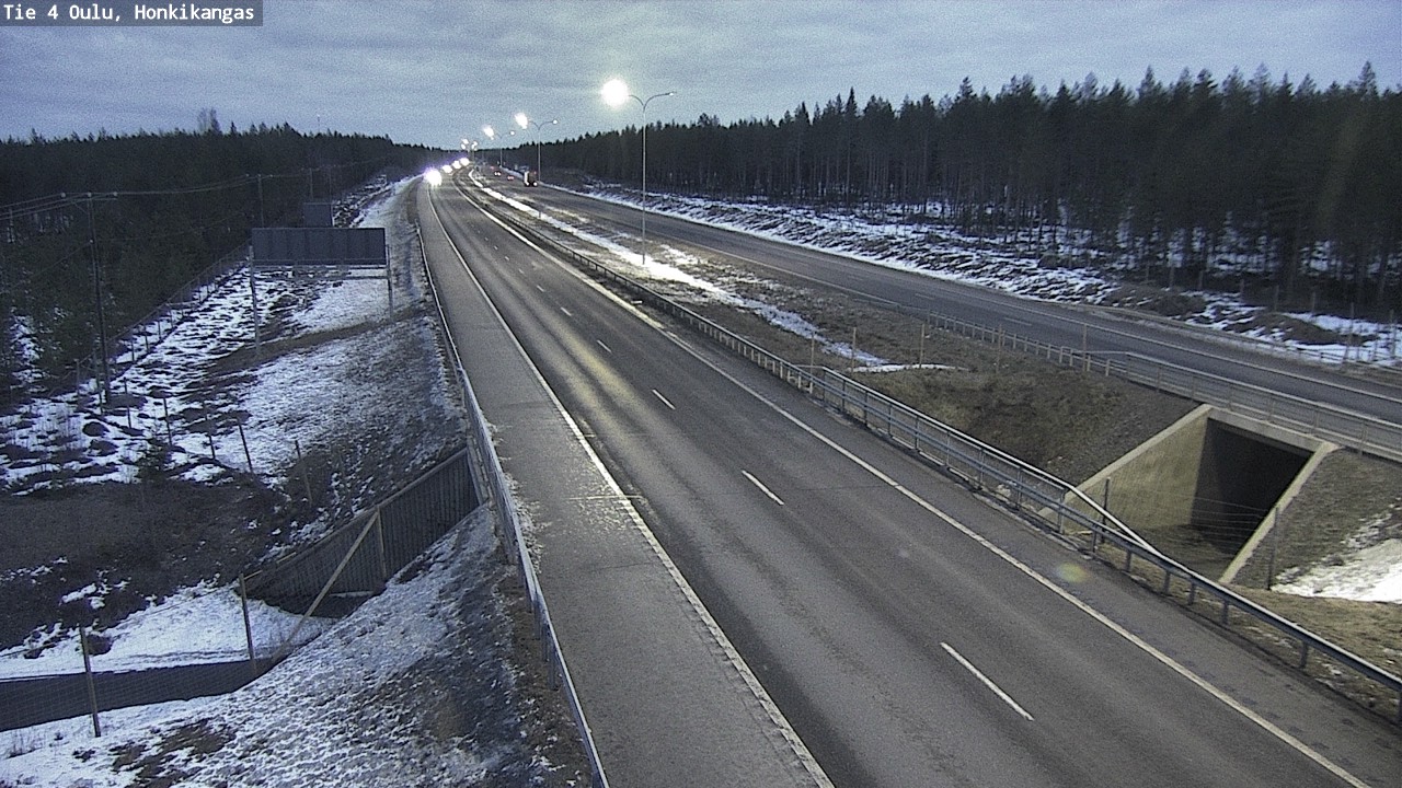 Kelikamerat Kuva Tie 4 Oulu, Honkikangas, Oulu, Pohjois-Pohjanmaa