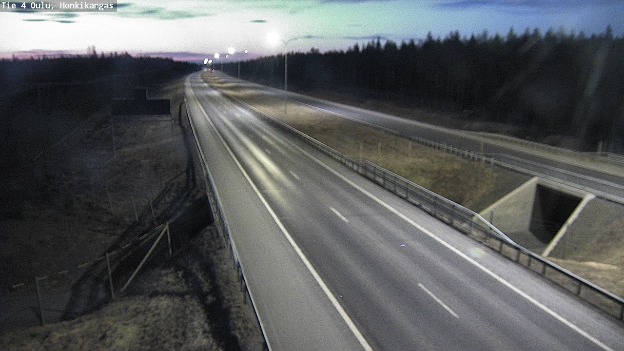 Kelikamerat Kuva Tie 4 Oulu, Honkikangas, Oulu, Pohjois-Pohjanmaa