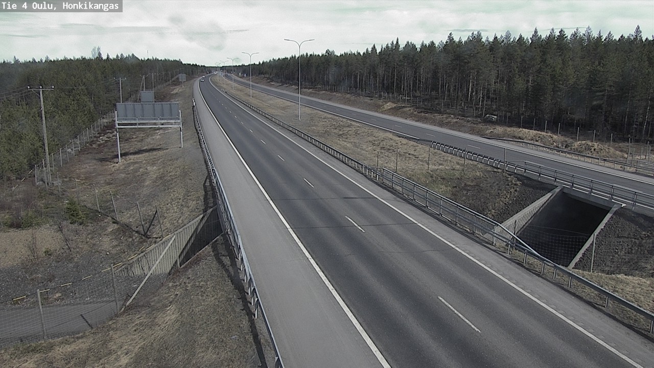Kelikamerat Kuva Tie 4 Oulu, Honkikangas, Oulu, Pohjois-Pohjanmaa