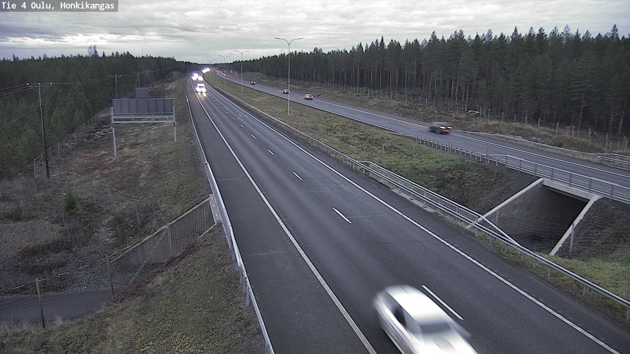 Kelikamerat Kuva Tie 4 Oulu, Honkikangas, Oulu, Pohjois-Pohjanmaa