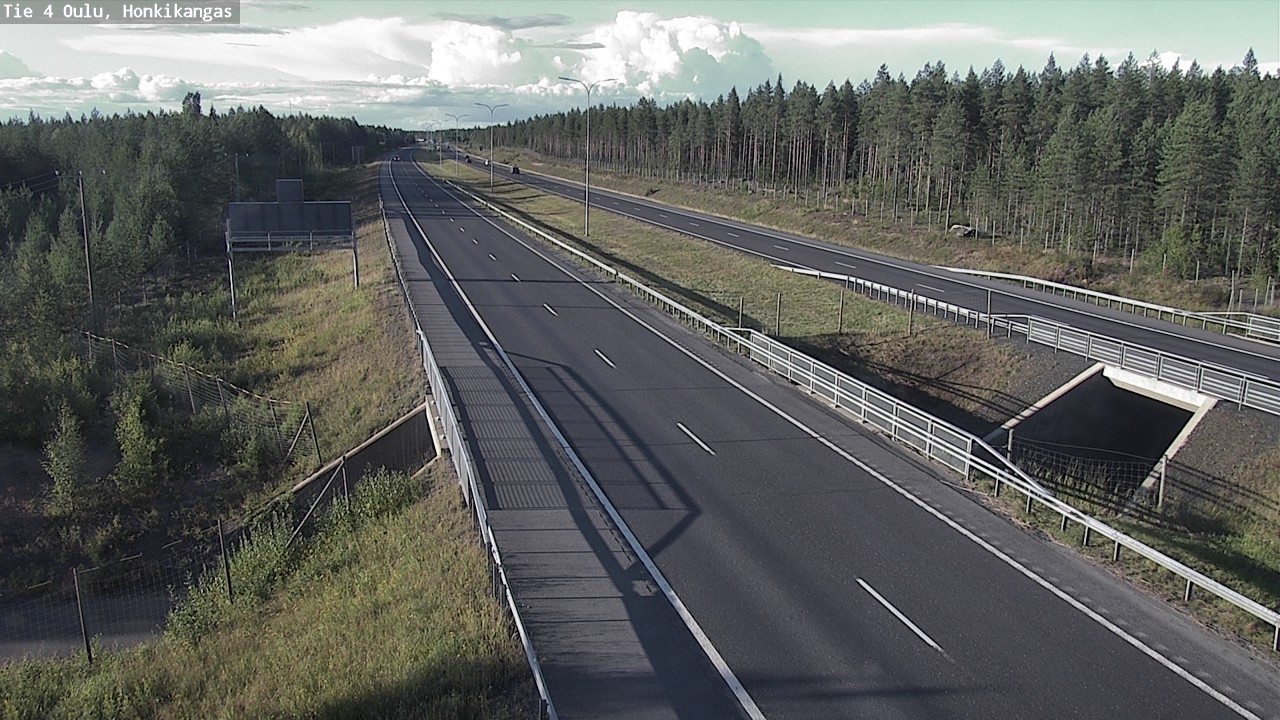 Kelikamerat Kuva Tie 4 Oulu, Honkikangas, Oulu, Pohjois-Pohjanmaa