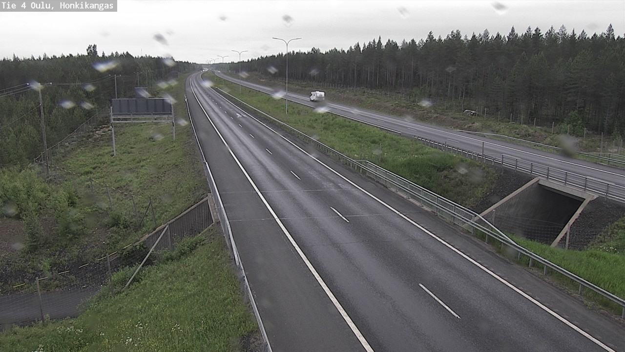Kelikamerat Kuva Tie 4 Oulu, Honkikangas, Oulu, Pohjois-Pohjanmaa