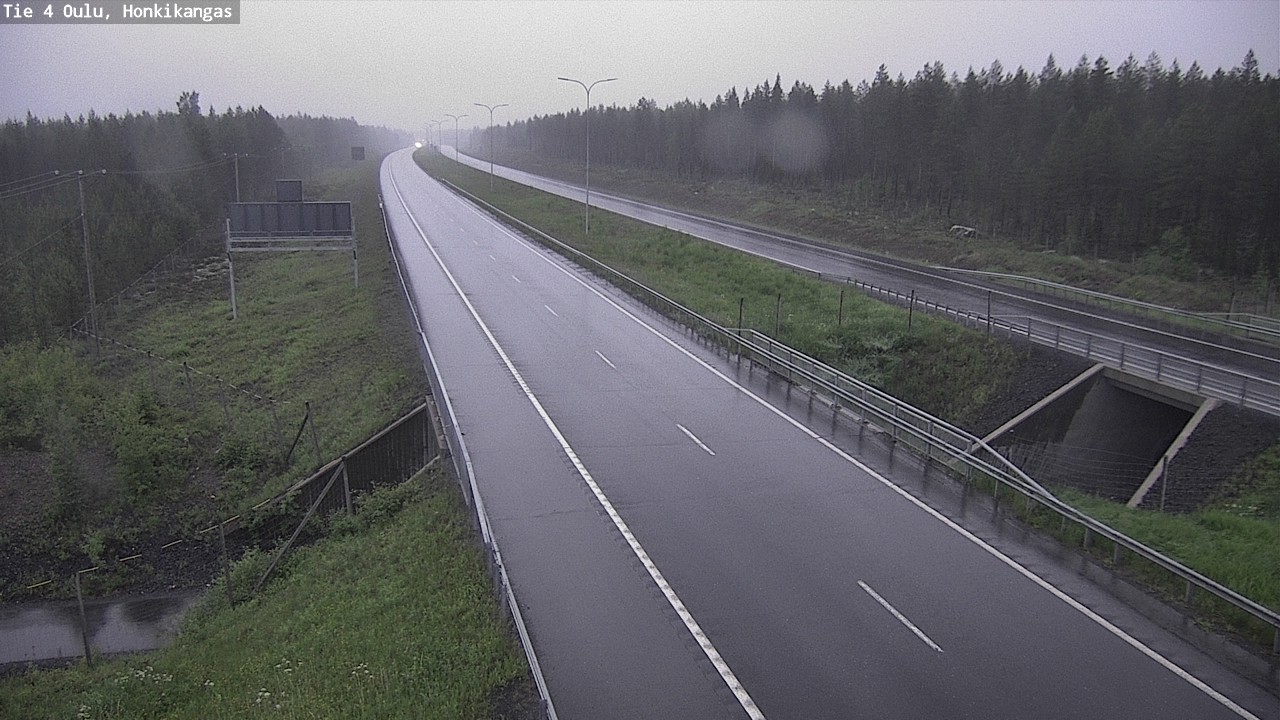 Kelikamerat Kuva Tie 4 Oulu, Honkikangas, Oulu, Pohjois-Pohjanmaa