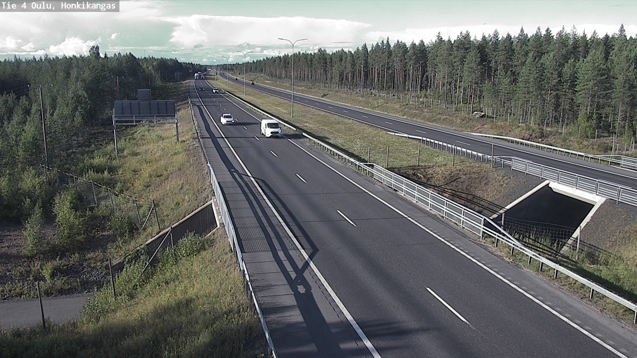 Kelikamerat Kuva Tie 4 Oulu, Honkikangas, Oulu, Pohjois-Pohjanmaa