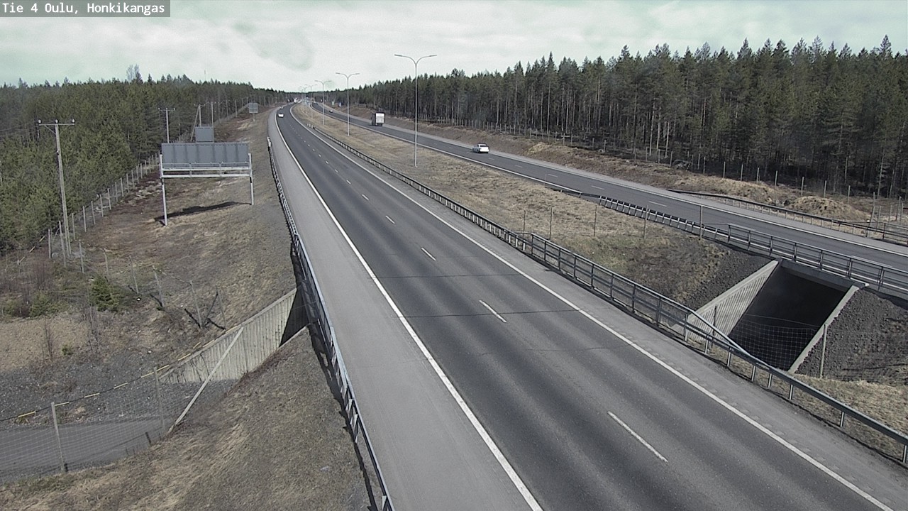 Kelikamerat Kuva Tie 4 Oulu, Honkikangas, Oulu, Pohjois-Pohjanmaa