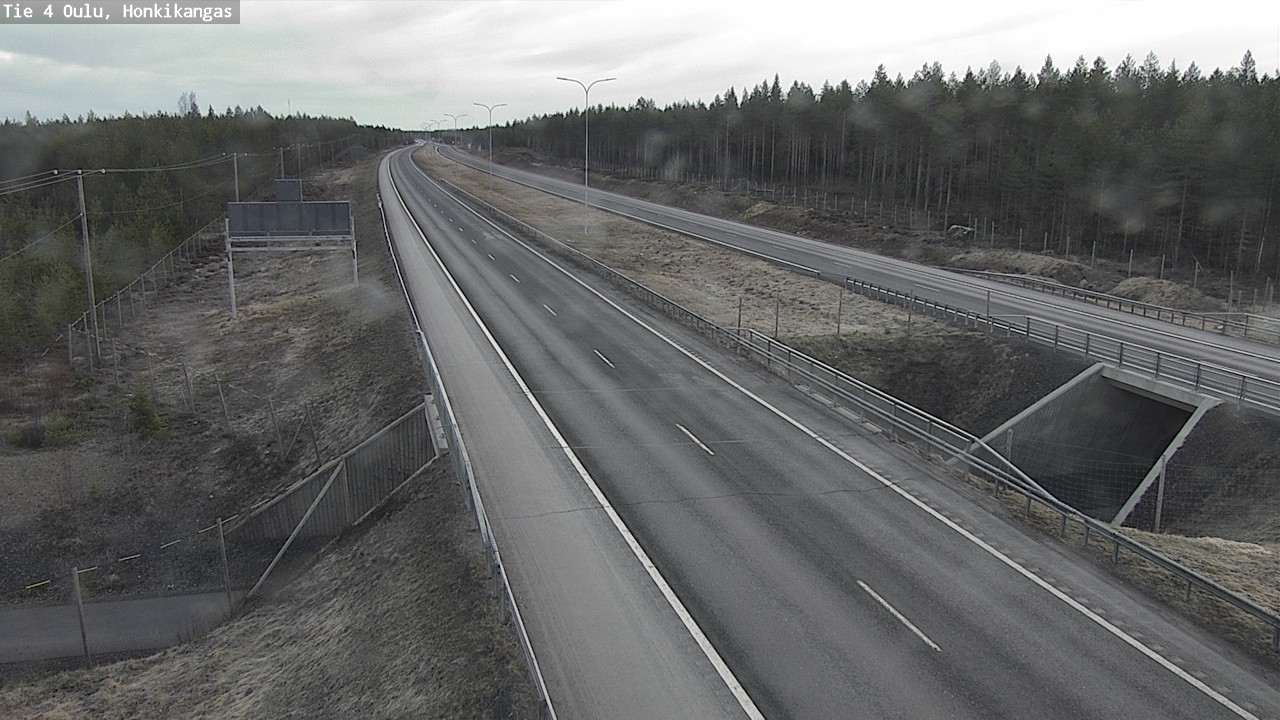 Kelikamerat Kuva Tie 4 Oulu, Honkikangas, Oulu, Pohjois-Pohjanmaa