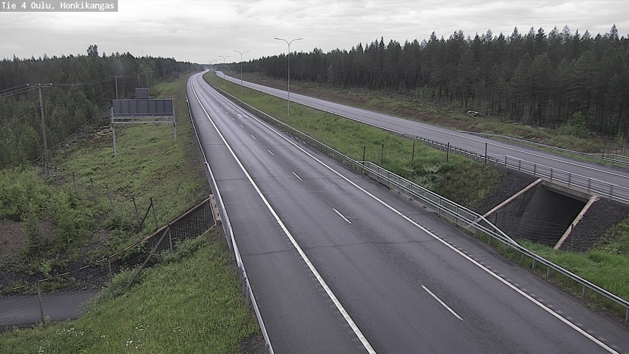 Kelikamerat Kuva Tie 4 Oulu, Honkikangas, Oulu, Pohjois-Pohjanmaa