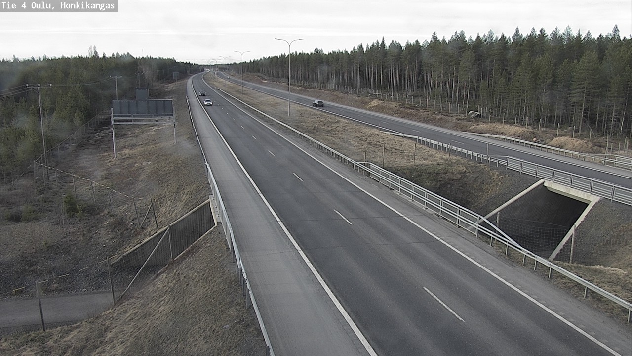 Kelikamerat Kuva Tie 4 Oulu, Honkikangas, Oulu, Pohjois-Pohjanmaa