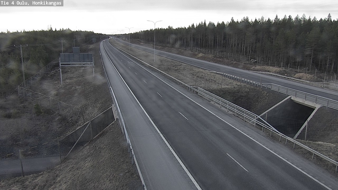 Kelikamerat Kuva Tie 4 Oulu, Honkikangas, Oulu, Pohjois-Pohjanmaa