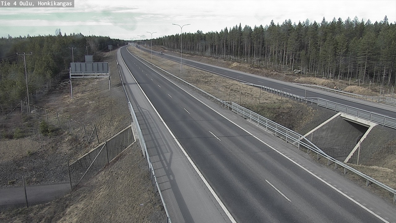 Kelikamerat Kuva Tie 4 Oulu, Honkikangas, Oulu, Pohjois-Pohjanmaa