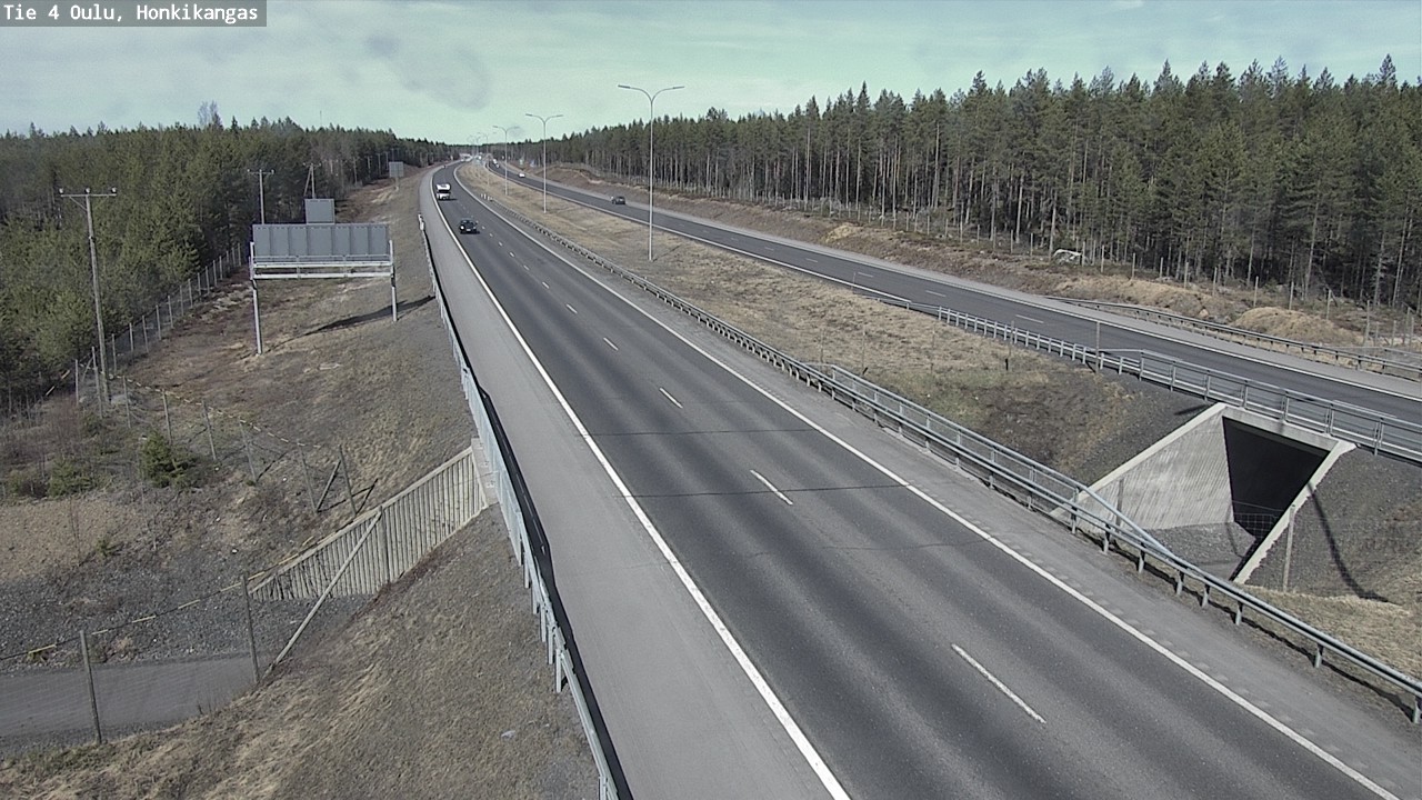 Kelikamerat Kuva Tie 4 Oulu, Honkikangas, Oulu, Pohjois-Pohjanmaa