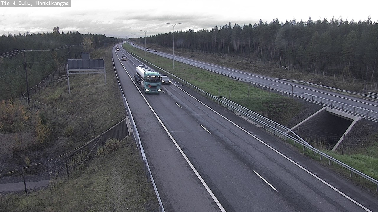 Kelikamerat Kuva Tie 4 Oulu, Honkikangas, Oulu, Pohjois-Pohjanmaa