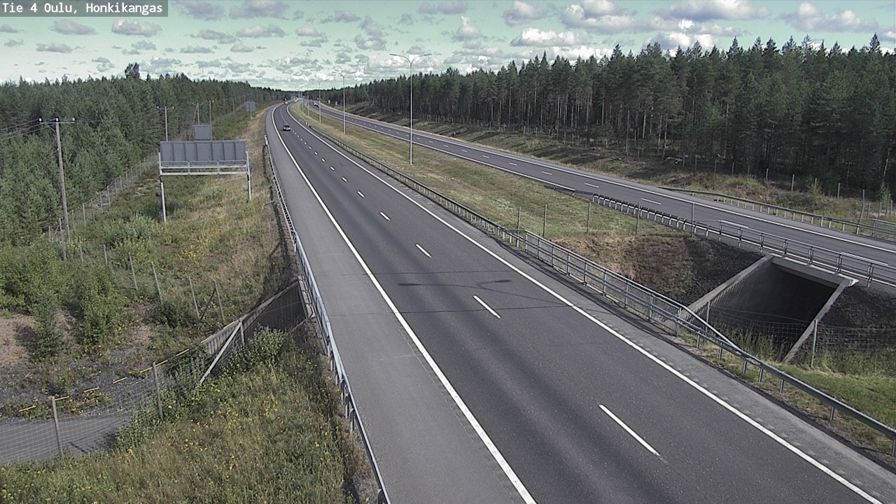 Kelikamerat Kuva Tie 4 Oulu, Honkikangas, Oulu, Pohjois-Pohjanmaa