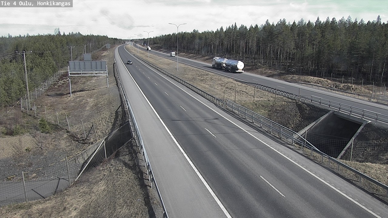 Kelikamerat Kuva Tie 4 Oulu, Honkikangas, Oulu, Pohjois-Pohjanmaa
