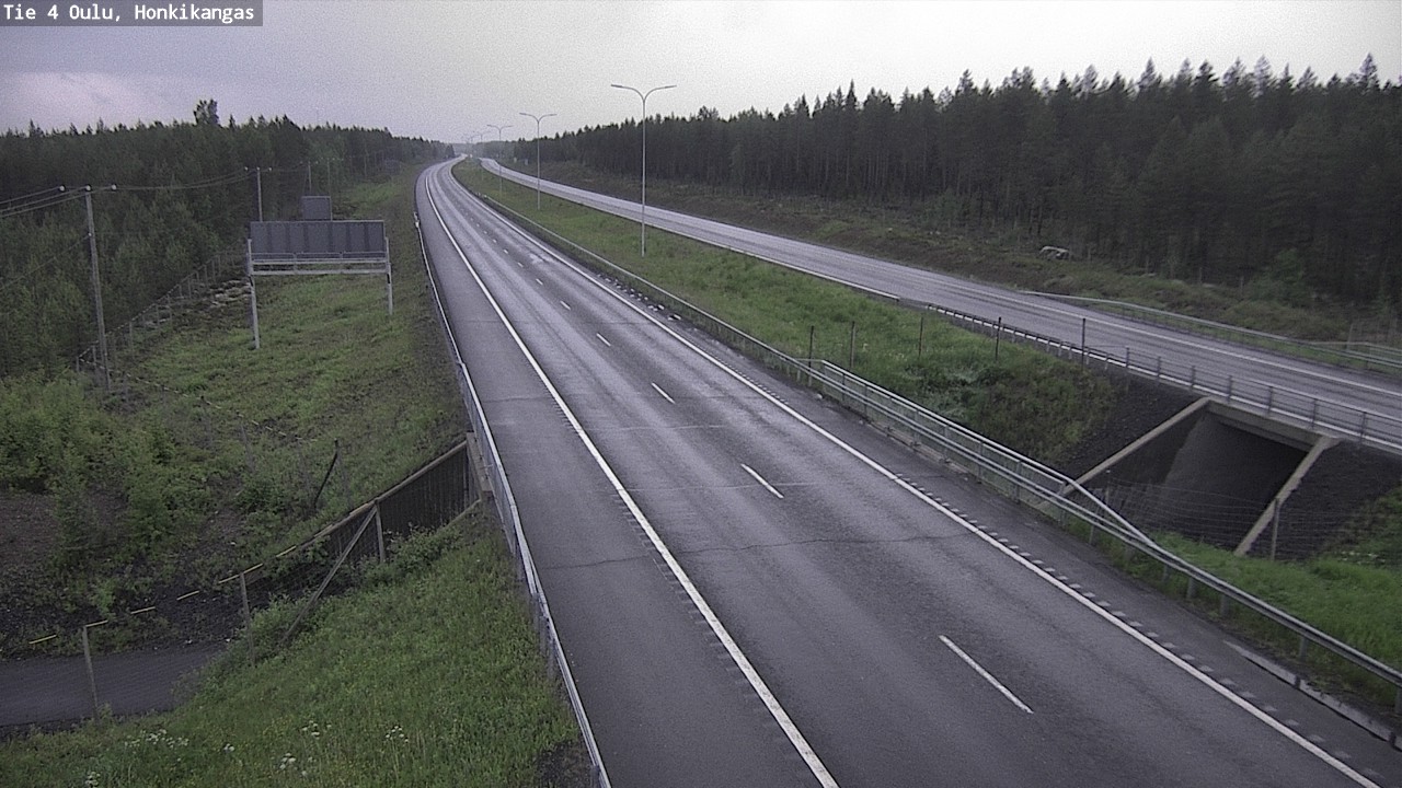 Kelikamerat Kuva Tie 4 Oulu, Honkikangas, Oulu, Pohjois-Pohjanmaa