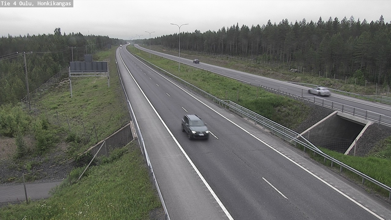 Kelikamerat Kuva Tie 4 Oulu, Honkikangas, Oulu, Pohjois-Pohjanmaa