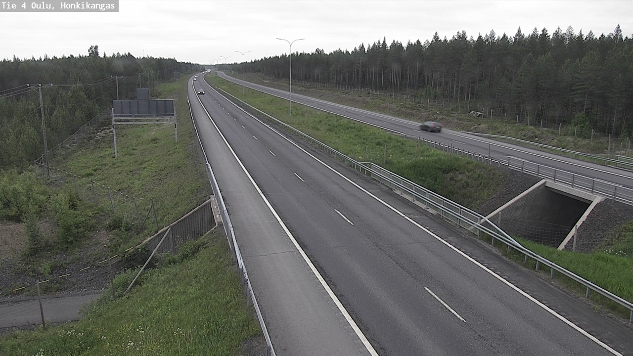 Kelikamerat Kuva Tie 4 Oulu, Honkikangas, Oulu, Pohjois-Pohjanmaa