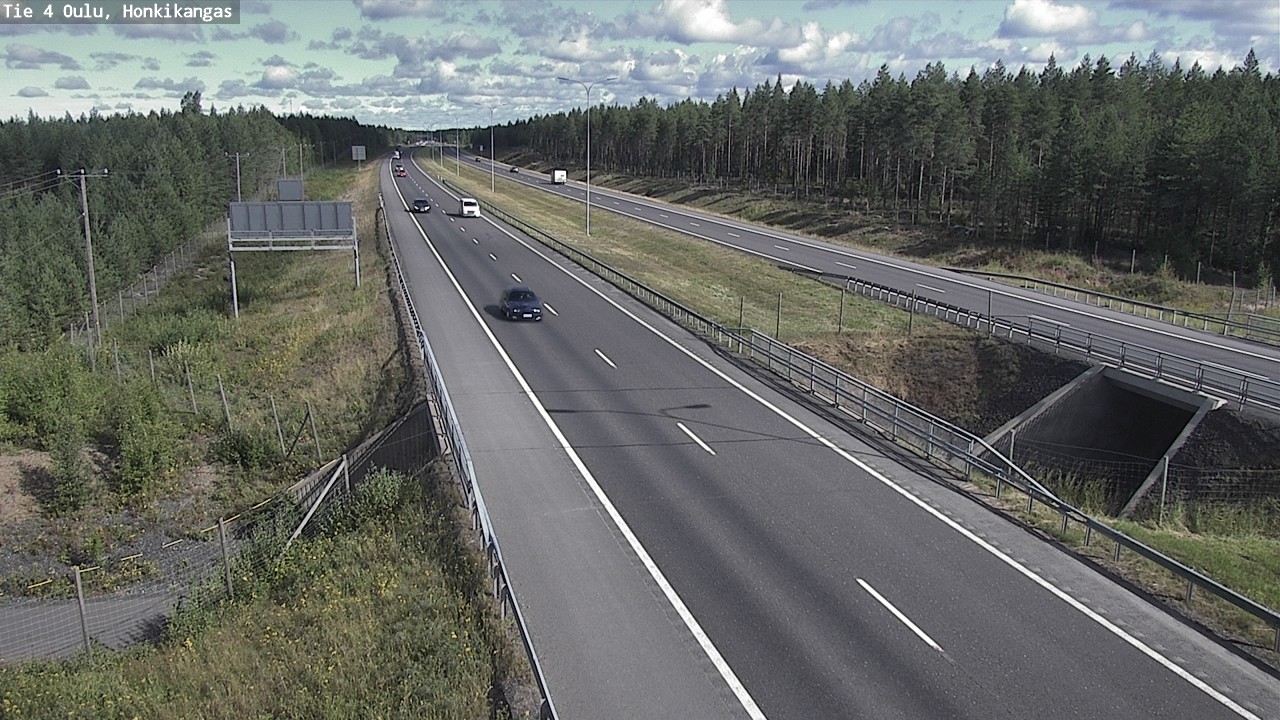 Kelikamerat Kuva Tie 4 Oulu, Honkikangas, Oulu, Pohjois-Pohjanmaa