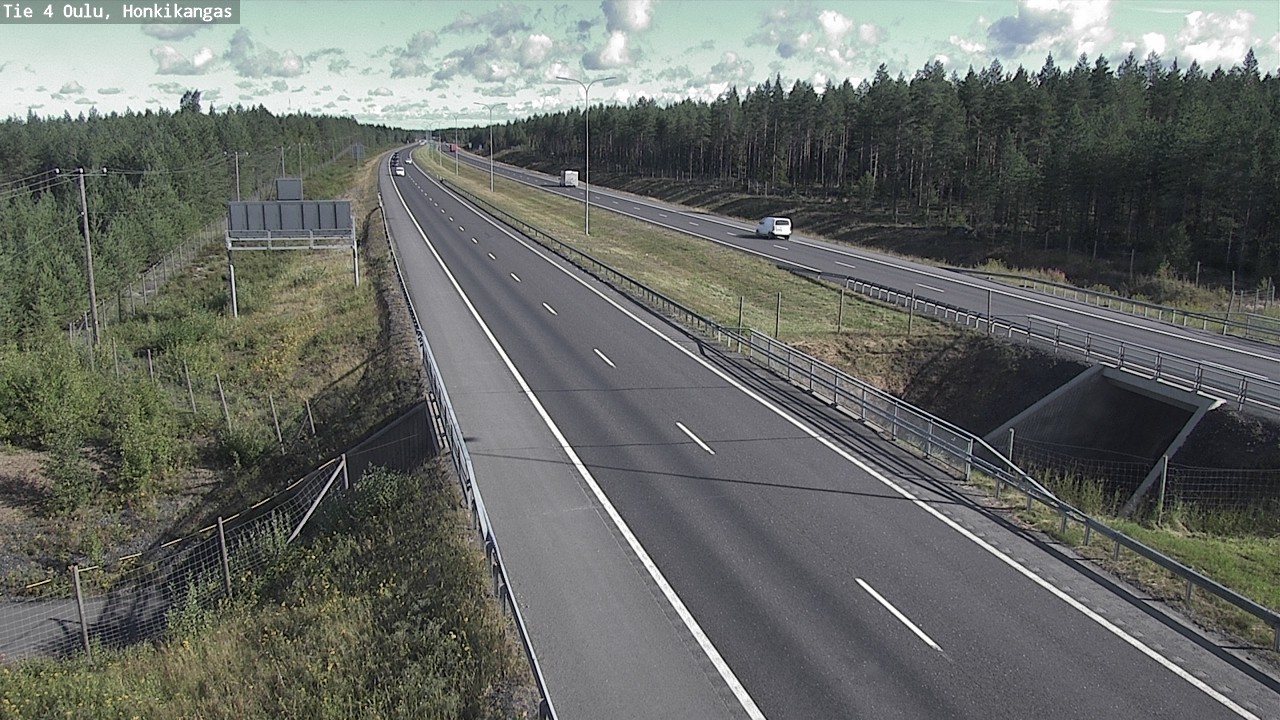 Kelikamerat Kuva Tie 4 Oulu, Honkikangas, Oulu, Pohjois-Pohjanmaa