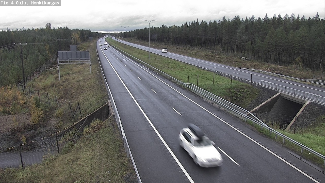 Kelikamerat Kuva Tie 4 Oulu, Honkikangas, Oulu, Pohjois-Pohjanmaa