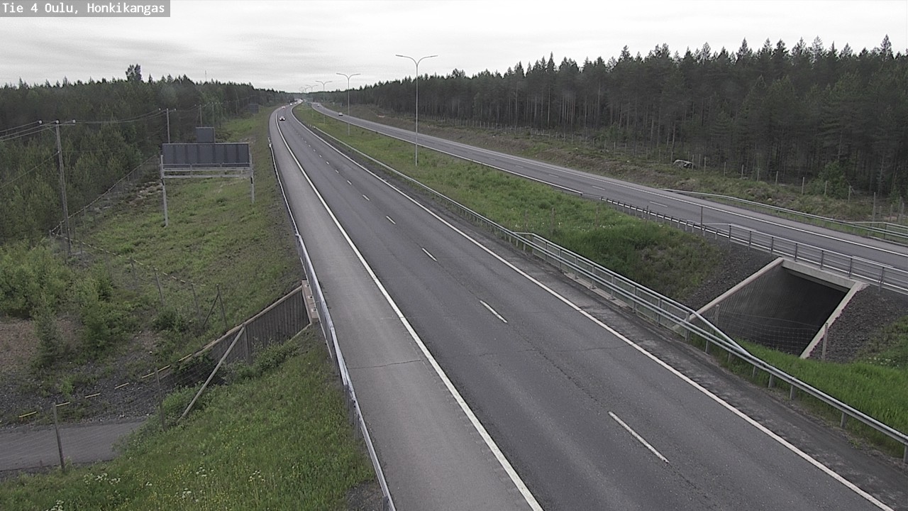 Kelikamerat Kuva Tie 4 Oulu, Honkikangas, Oulu, Pohjois-Pohjanmaa