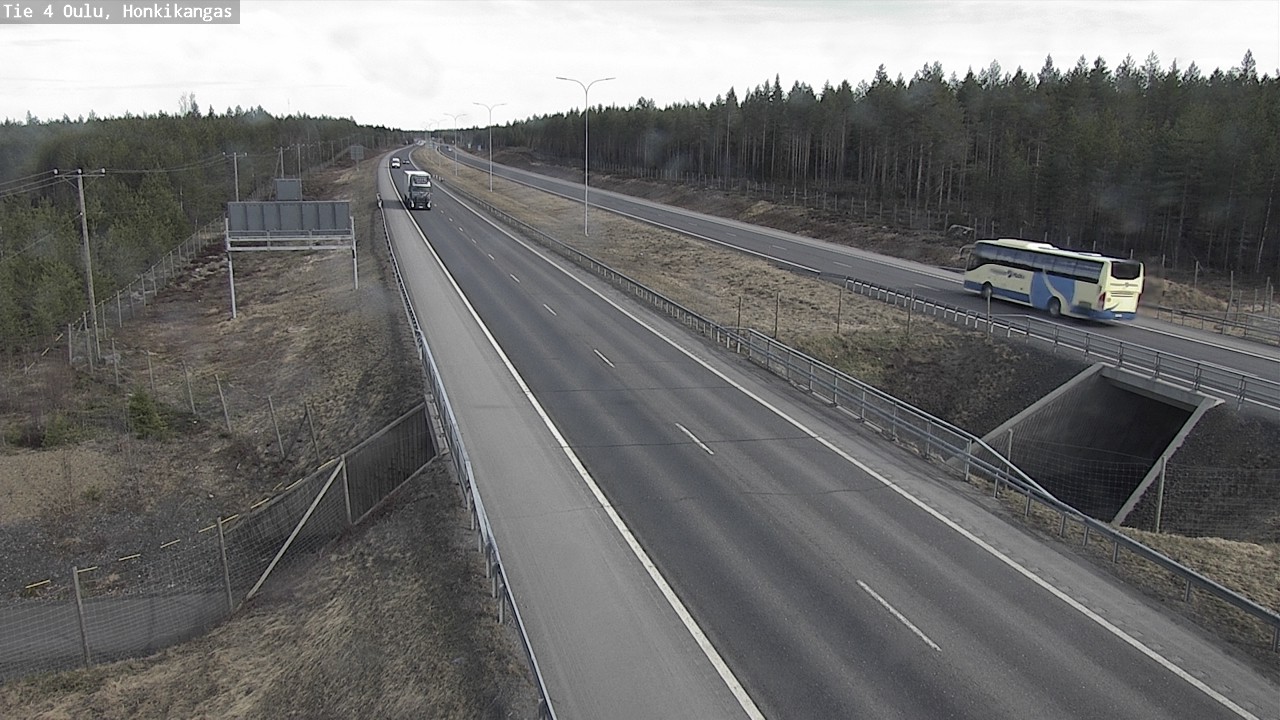 Kelikamerat Kuva Tie 4 Oulu, Honkikangas, Oulu, Pohjois-Pohjanmaa