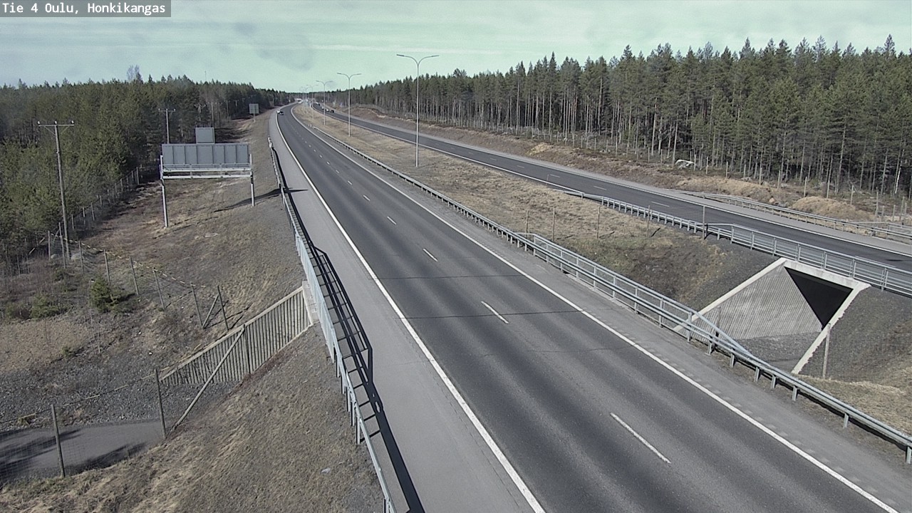 Kelikamerat Kuva Tie 4 Oulu, Honkikangas, Oulu, Pohjois-Pohjanmaa