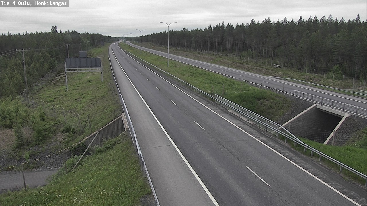 Kelikamerat Kuva Tie 4 Oulu, Honkikangas, Oulu, Pohjois-Pohjanmaa
