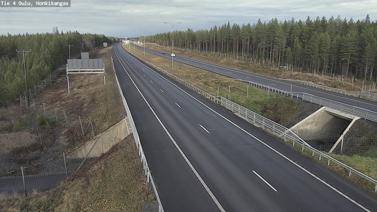 Kelikamerat Kuva Tie 4 Oulu, Honkikangas, Oulu, Pohjois-Pohjanmaa