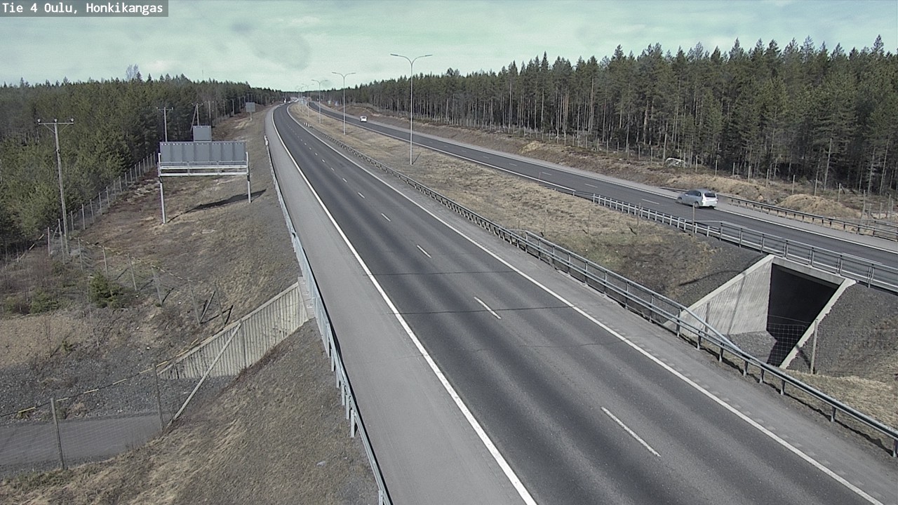 Kelikamerat Kuva Tie 4 Oulu, Honkikangas, Oulu, Pohjois-Pohjanmaa
