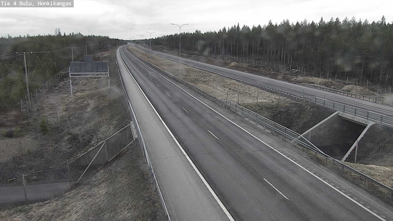 Kelikamerat Kuva Tie 4 Oulu, Honkikangas, Oulu, Pohjois-Pohjanmaa