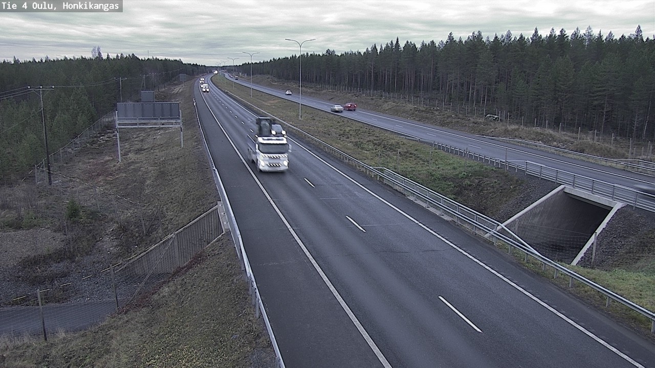 Kelikamerat Kuva Tie 4 Oulu, Honkikangas, Oulu, Pohjois-Pohjanmaa