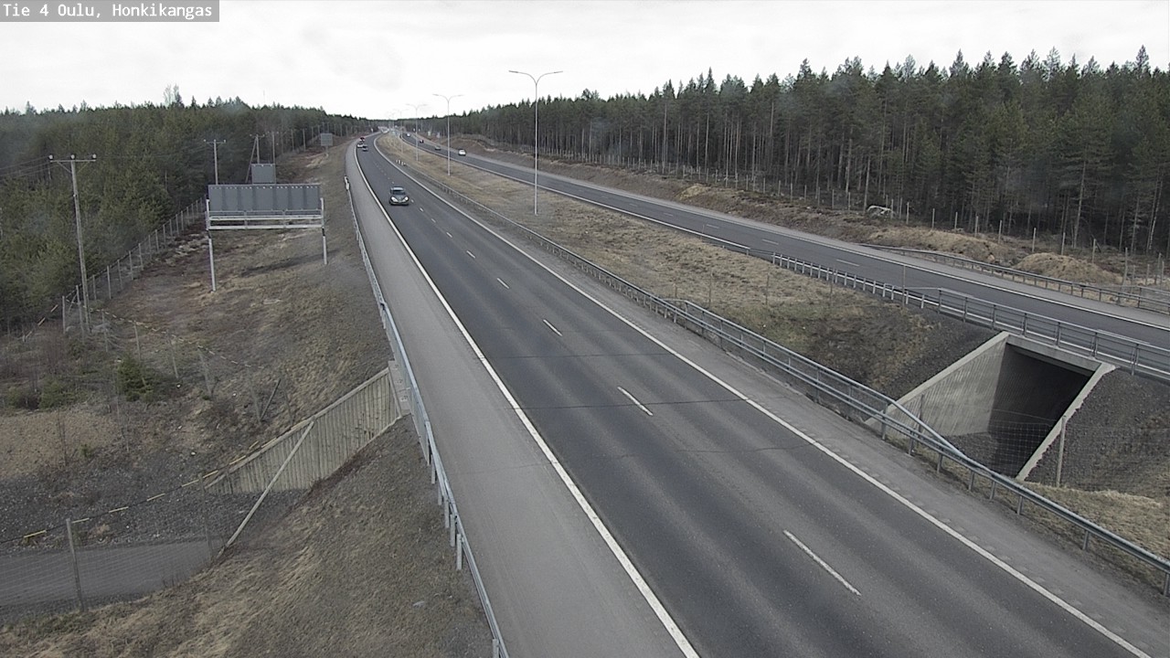 Kelikamerat Kuva Tie 4 Oulu, Honkikangas, Oulu, Pohjois-Pohjanmaa