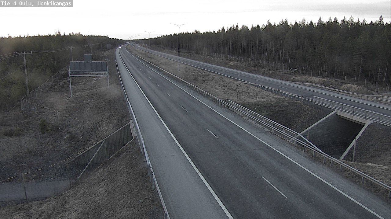 Kelikamerat Kuva Tie 4 Oulu, Honkikangas, Oulu, Pohjois-Pohjanmaa