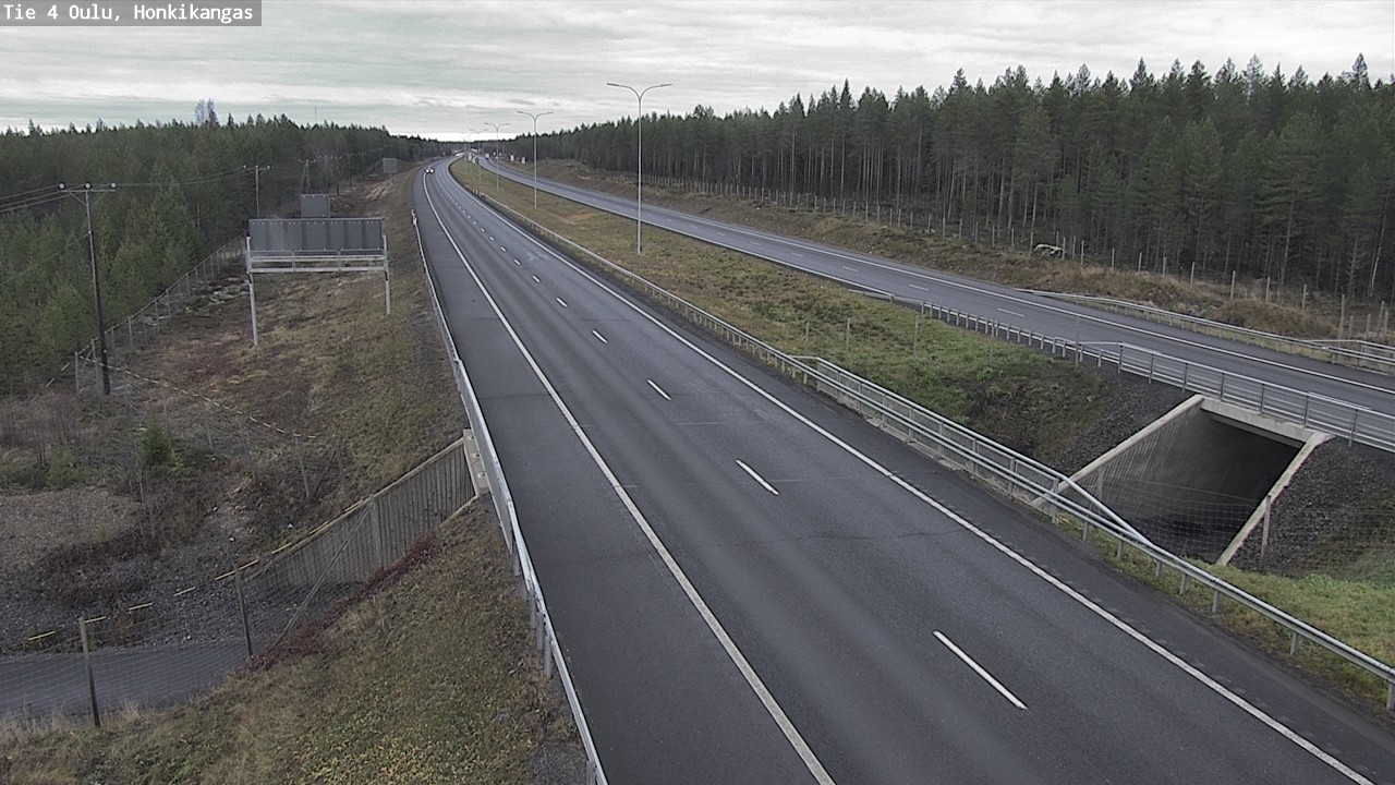 Kelikamerat Kuva Tie 4 Oulu, Honkikangas, Oulu, Pohjois-Pohjanmaa