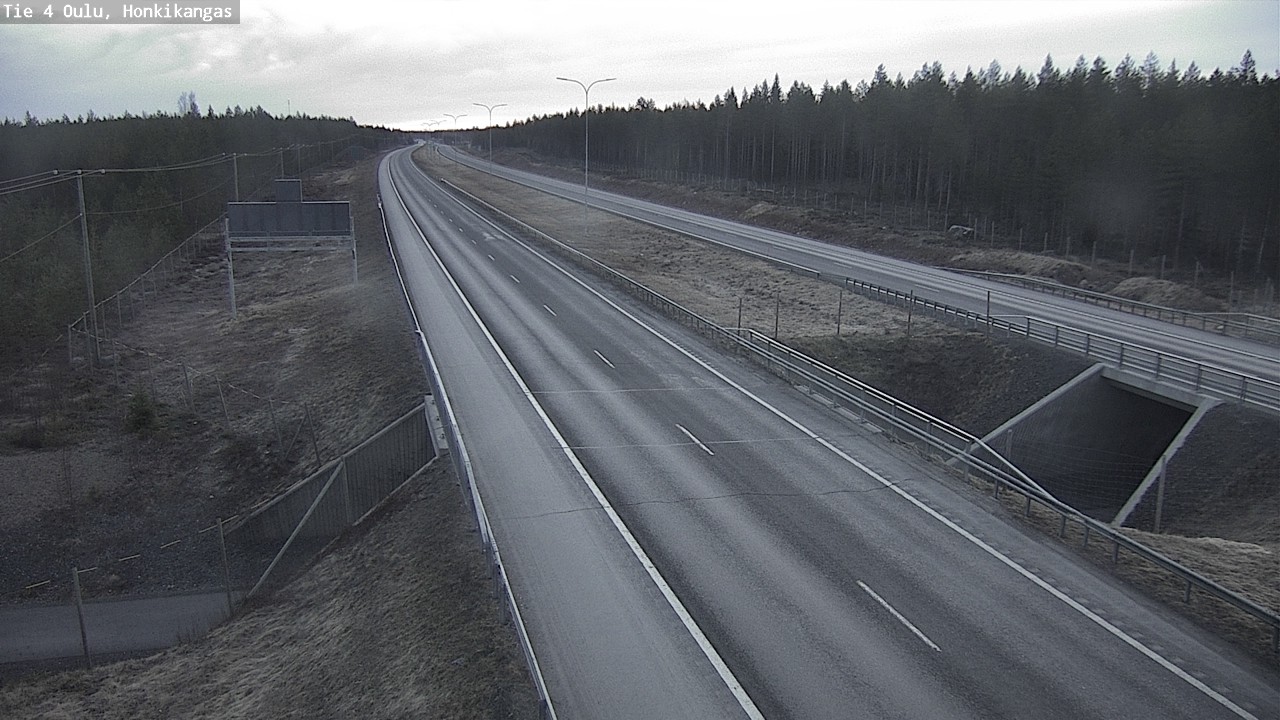 Kelikamerat Kuva Tie 4 Oulu, Honkikangas, Oulu, Pohjois-Pohjanmaa