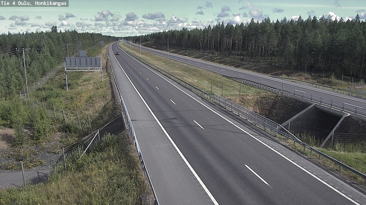 Kelikamerat Kuva Tie 4 Oulu, Honkikangas, Oulu, Pohjois-Pohjanmaa