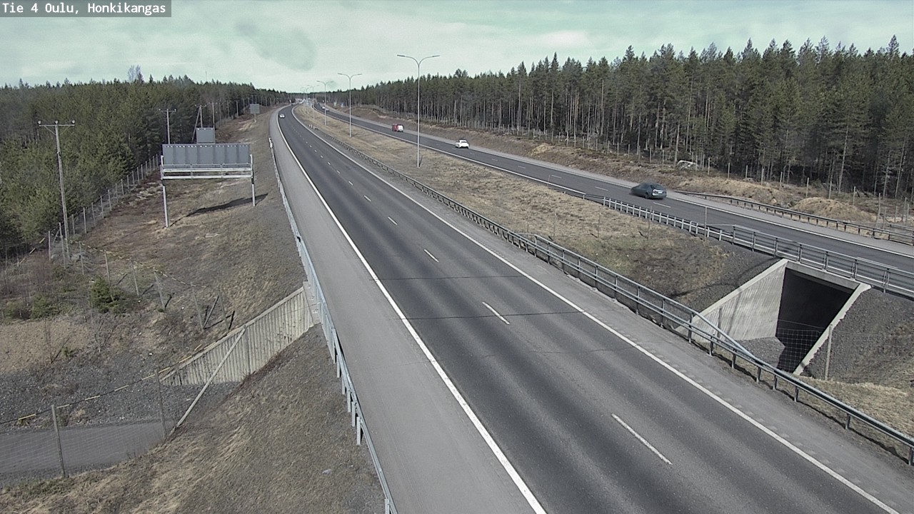 Kelikamerat Kuva Tie 4 Oulu, Honkikangas, Oulu, Pohjois-Pohjanmaa