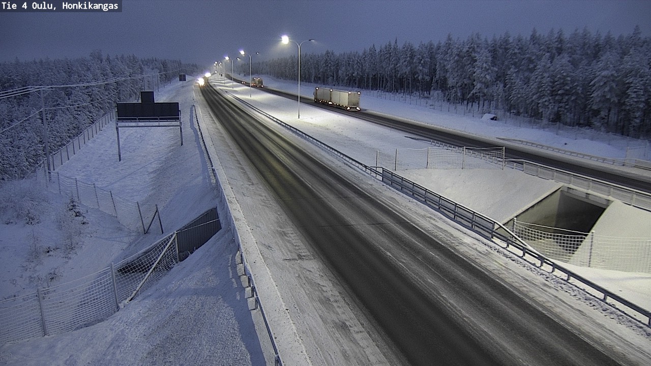 Kelikamerat Kuva Tie 4 Oulu, Honkikangas, Oulu, Pohjois-Pohjanmaa